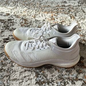 ADIDAS CRAZYFLIGHT X 3 BOOST VOLLEYBALL SHOES D97831 WHITE (WOMEN'S 10.5)